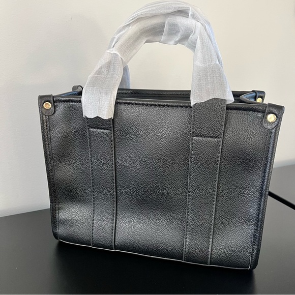 NEW Small The Tote Bag Red and Black Purse Crossbody - Picture 4 of 16